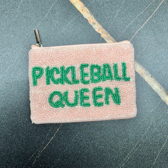 Pickleball Queen Coin Purse - Picture 1 of 4